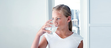 Girl Drinking Water