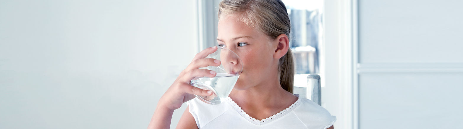 Girl Drinking Water