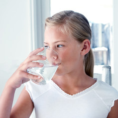 Girl Drinking Water