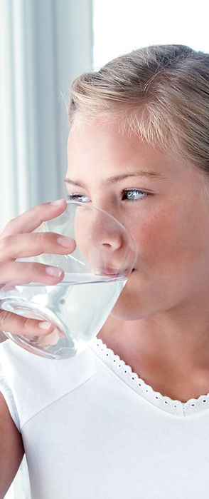 Girl Drinking Water