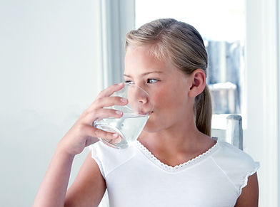 Girl Drinking Water