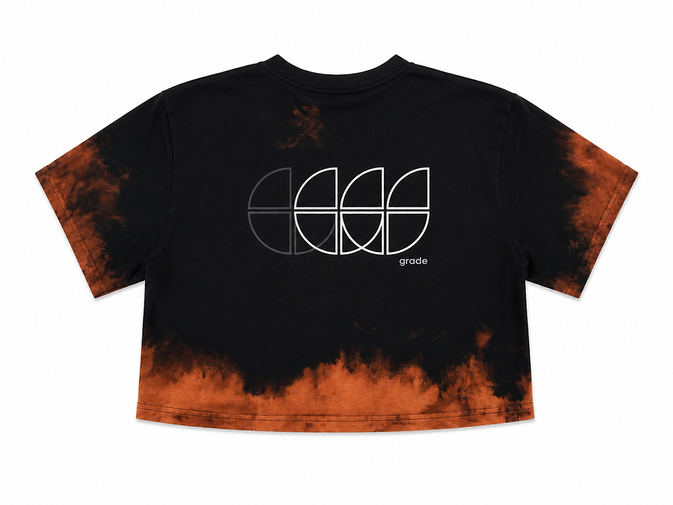 Thumbnail: Velocity "bleached" Crop | LADIES 