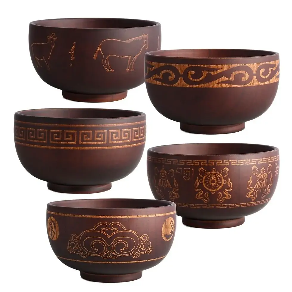 Thumbnail: Bowls au bois de japon