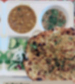 ★ Assiette Amritsari Kulcha / Amritsari Kulcha Plate