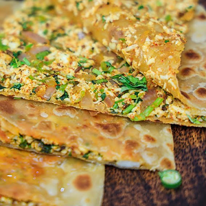 Paneer Naan / Naan au Paneer (Fromage Indien)