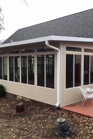 Sunroom Build in South Tulsa