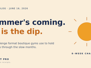How to Run a Gym Summer Challenge That Actually Drives Member Engagement