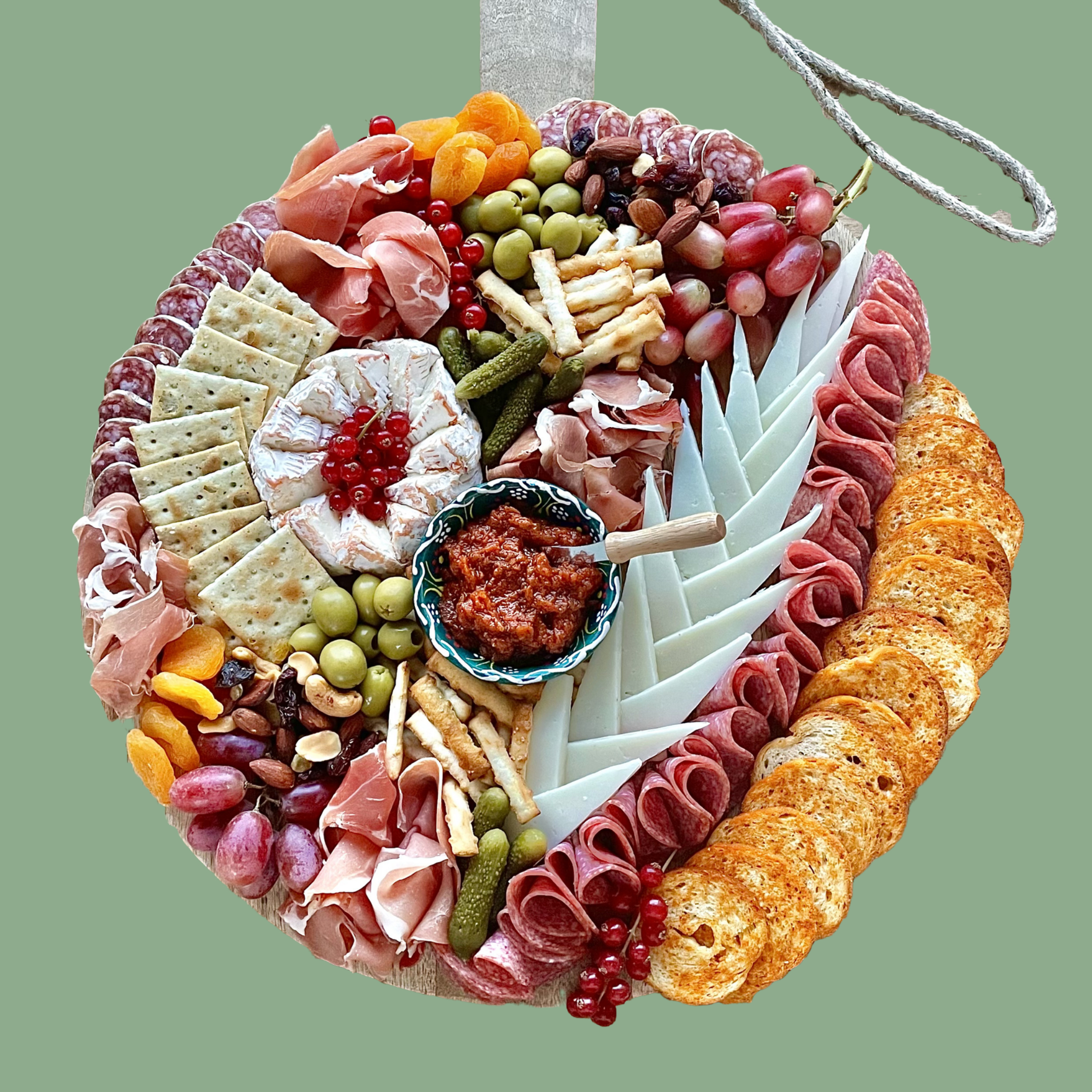 Arranged Food and Objects