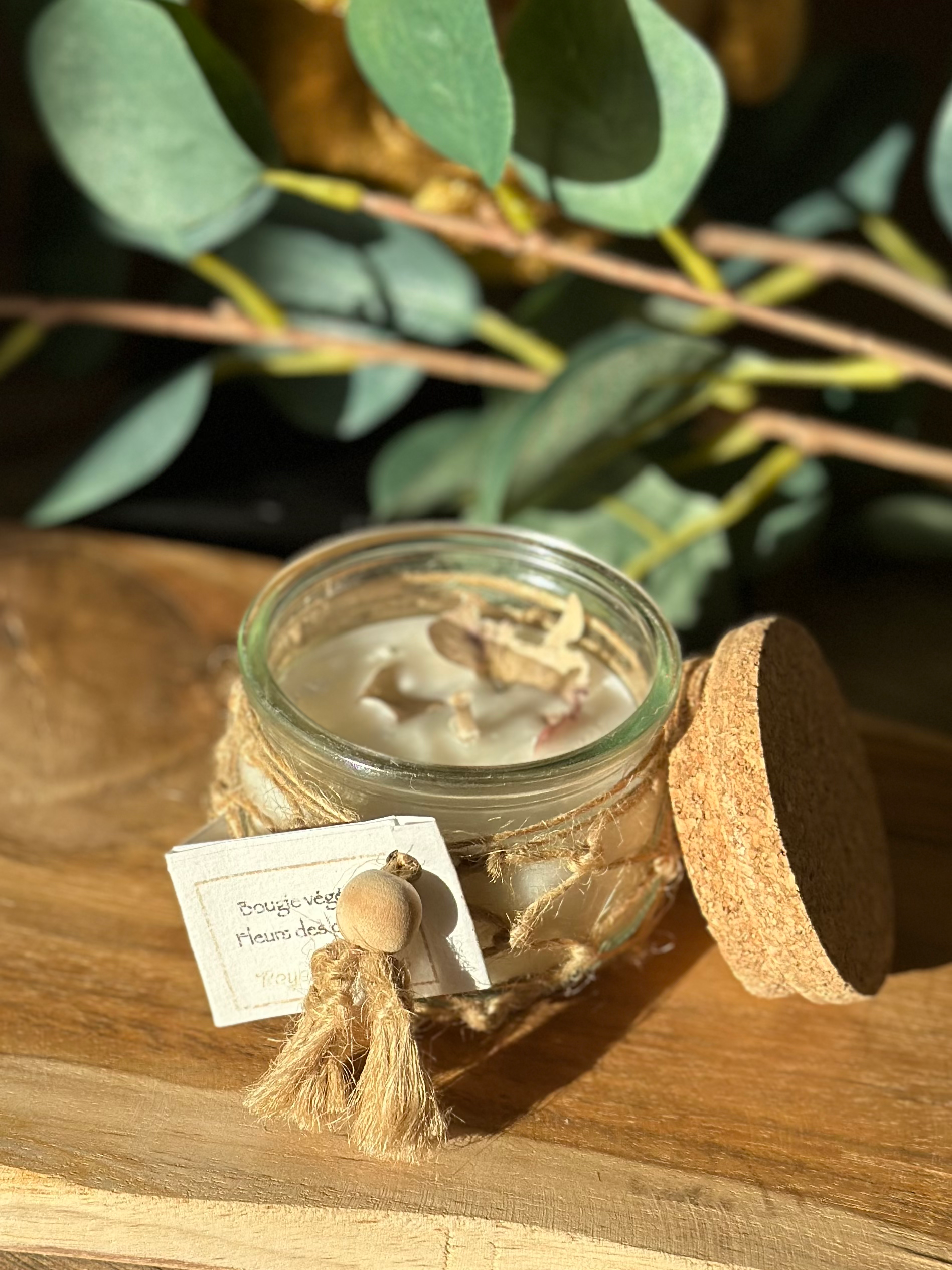 Bougie fleurs des champs 🌸 