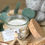 Thumbnail: Bougie verveine hespérides | huile essentielle de verveine citronnée et agrumes