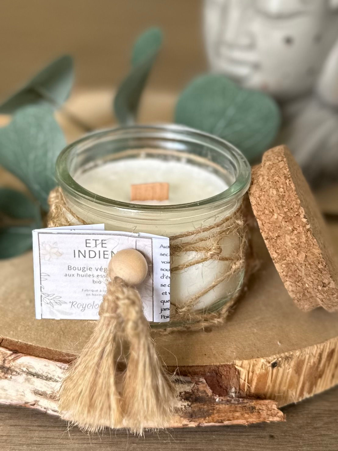 Bougie été indien | Agrumes Ylang-Ylang et Patchouli