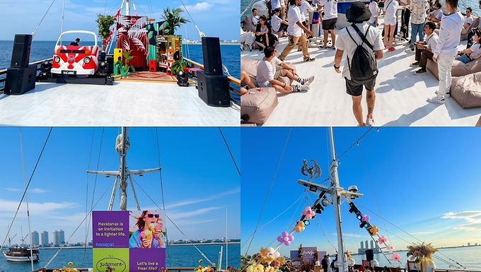 Bawa brand Anda ke venue yang berbeda. Kombinasikan private Phinisi, Teluk Jakarta dan sunset untuk product launch, media event dan brand activation yang lebih memorable.