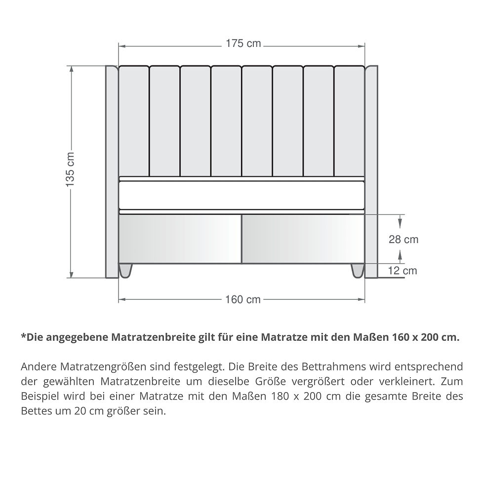 Miniaturbild: Duke Bettgestell mit Stauraum | Revella