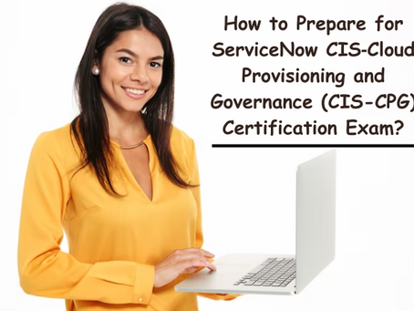 Study Guide for CIS‑Cloud Provisioning and Governance CIS-CPG Certification