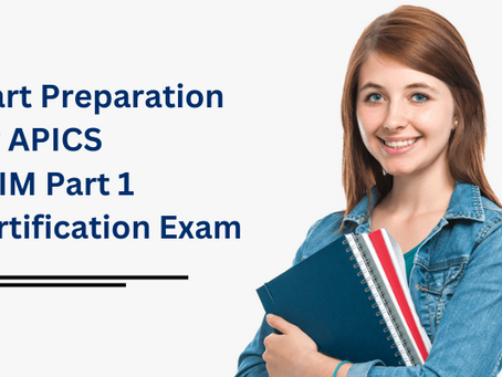 Study Guide for Planning and Inventory Management - Part 1 CPIM Part 1 Certification