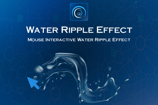 Water Ripple Effect banner