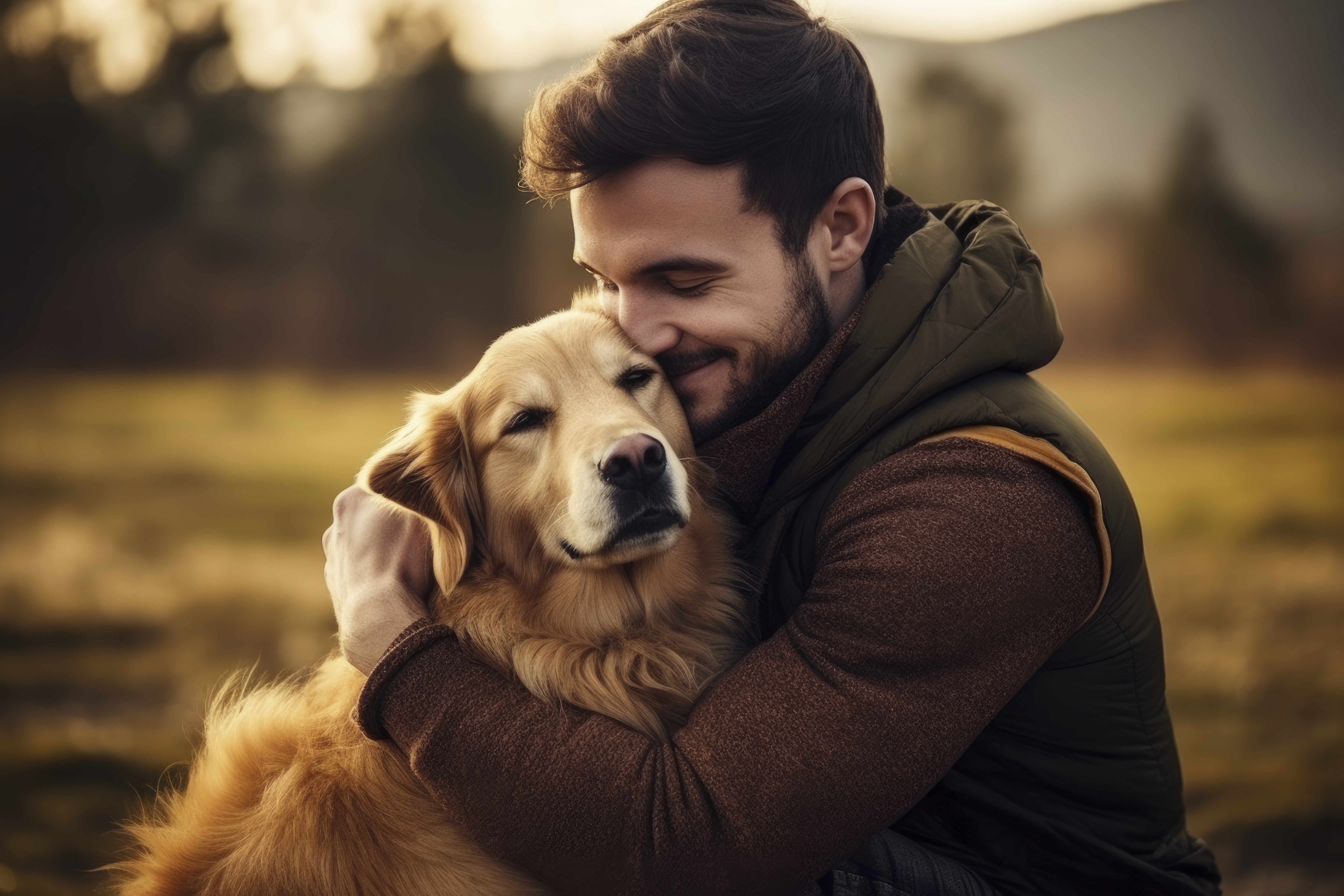 pet-owner-being-affectionate-towards-their-dog
