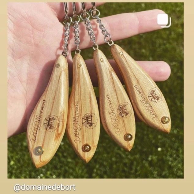 Thumbnail: Porte-clés Leurre Nature