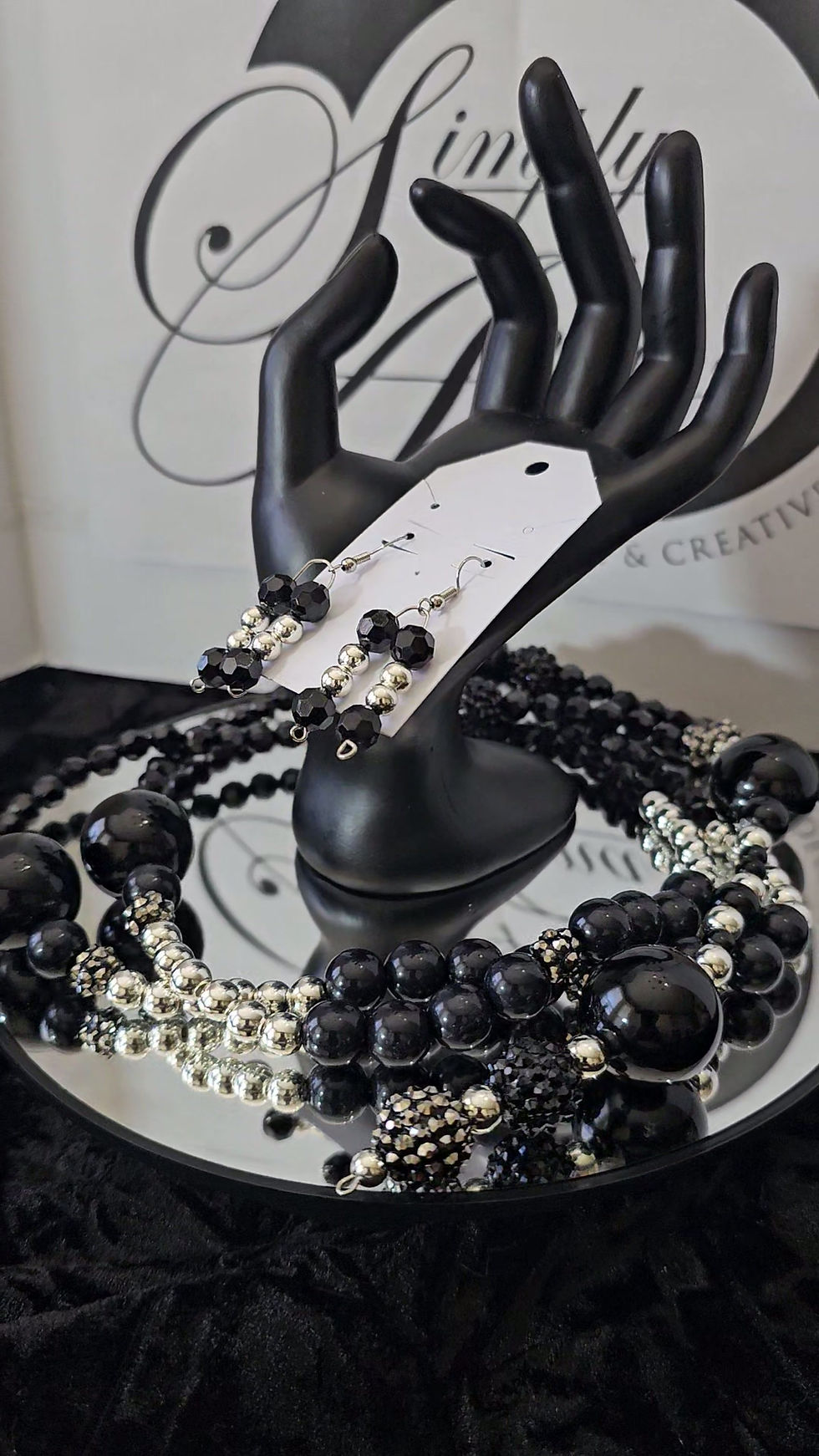 Thumbnail: Midnight Sovereign Necklace Set