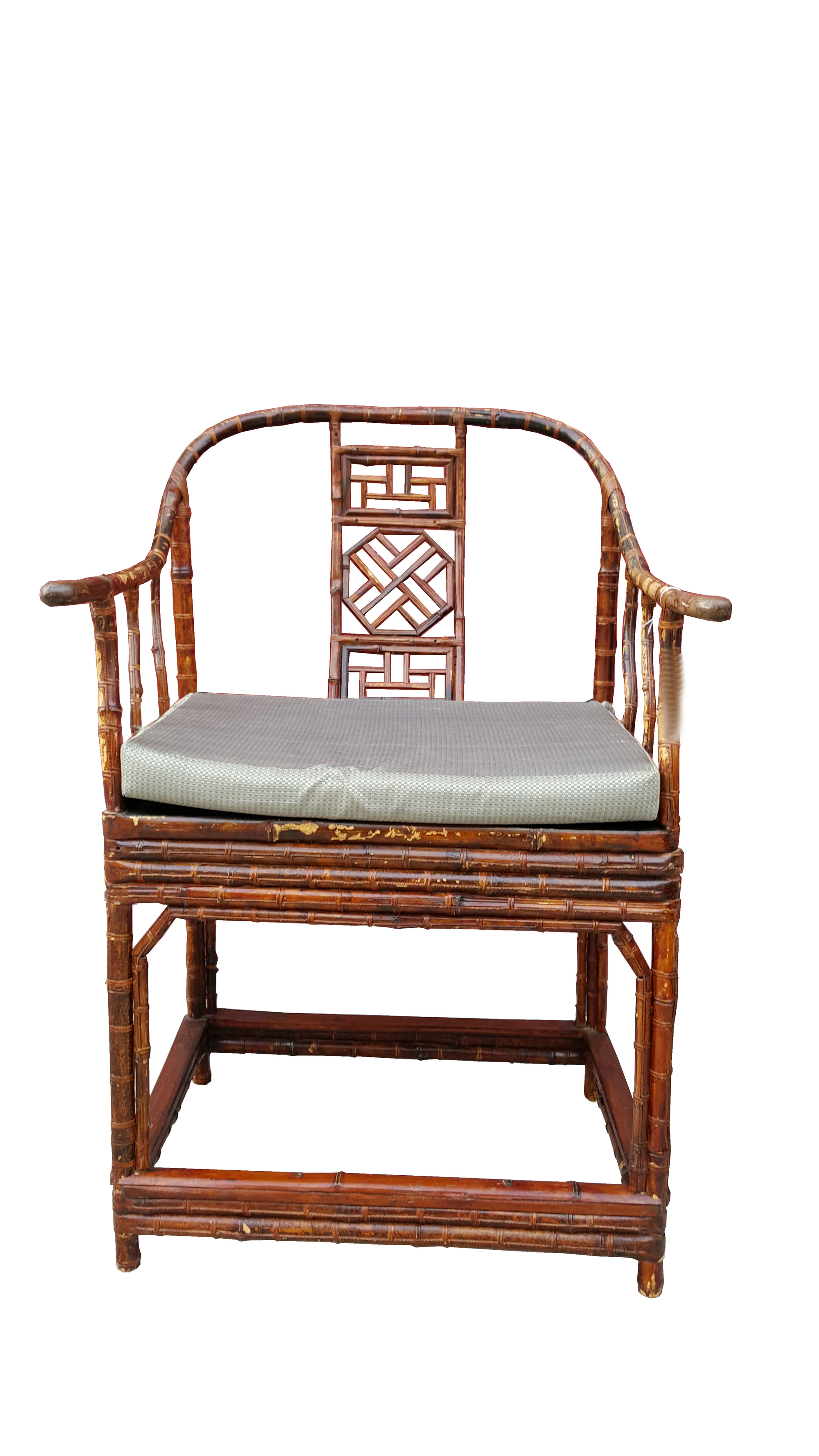 pair of Chinese armchairs