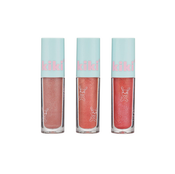 kiki WAY CUTE lip gloss 3 pcs set the original Kawaii makeup moisturizing shimmering color