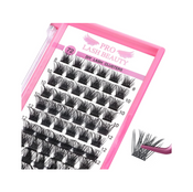 Lash Clusters, 72 Pcs Individual Cluster Lashes DIY Lash Extension 8-16mm Eyelash Clusters
