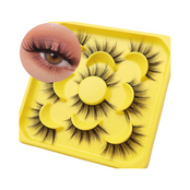 Veleasha Eyelashes Cat Eye Lashes Soft False Eyelashes Lightweight Wispy Lashes Natural Lo
