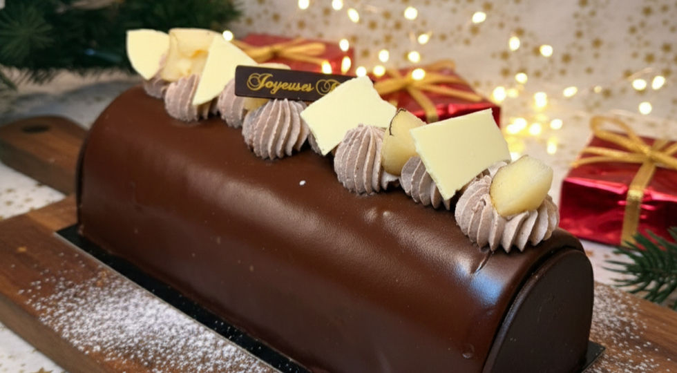 Boulangerie Bouzanquet Nimes buche mousse belle helene