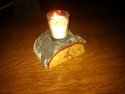 Birch Candle Holder