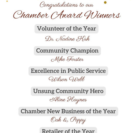 Louisville/Winston Chamber of Commerce and the Winston Partnership Hosting Chamber Celebration April 24