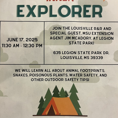 Find your Inner Explorer at Legion State Park June 17