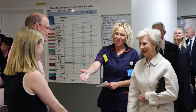 Duchess Of Gloucester Opens New Isle Of Wight Diagnostic Centre