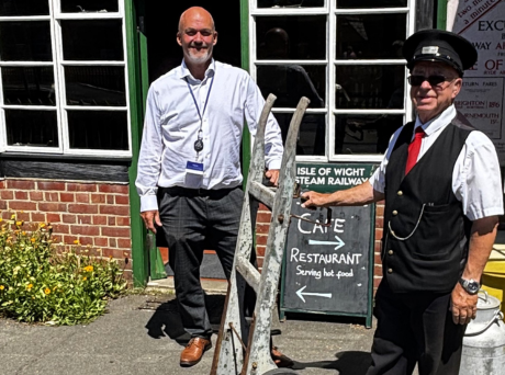 Historic Porter's Trolley Finds New Home At Isle Of Wight Steam Railway