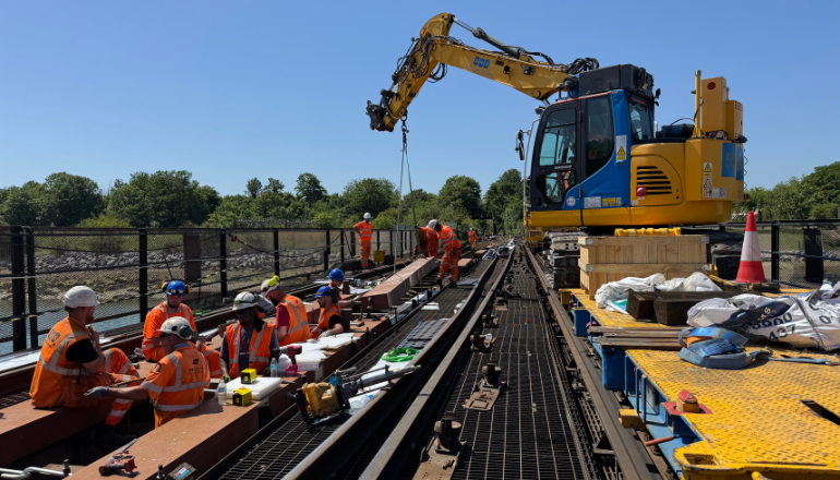 Portsmouth Rail Line Reopens Following Latest Phase Of Major Upgrade Works