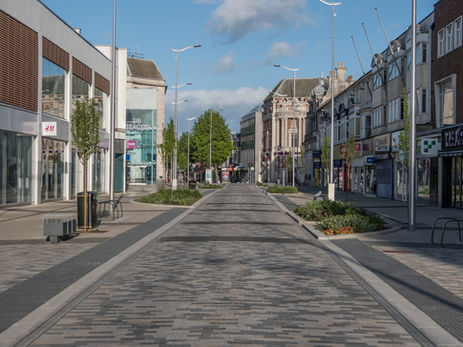 Eastbourne Town Centre Gets New Look After Pedestrianisation Work