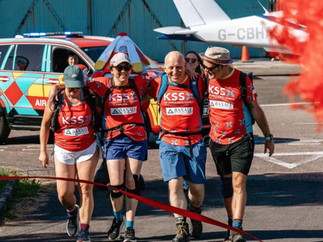 Air Ambulance Team Completes Five Marathons In Five Days To Raise Thousands For Charity