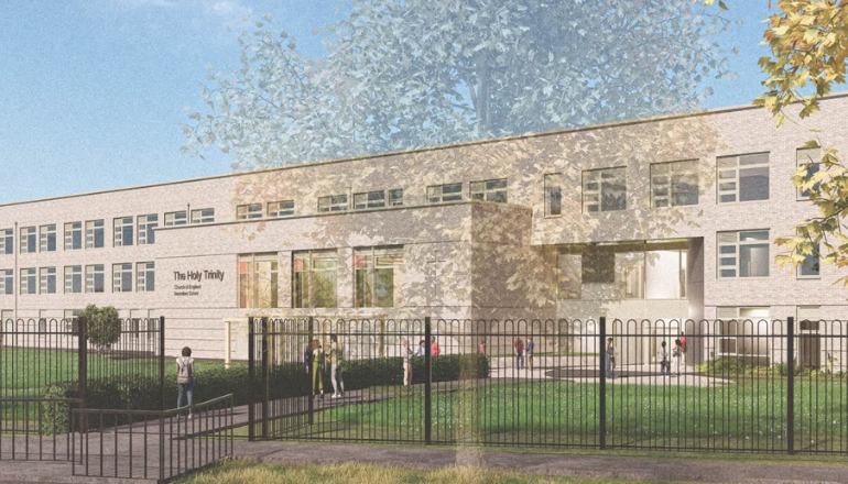 Plans Submitted To Rebuild Crawley’s Holy Trinity School