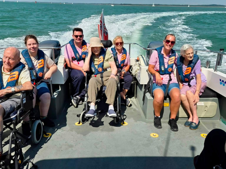 Orchard House Residents Enjoy Solent Adventure Aboard Accessible Powerboat