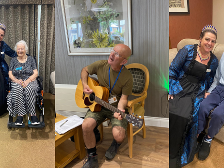 Music, Barbecue And Royal Celebrations At Orchard House Care Home In Newport