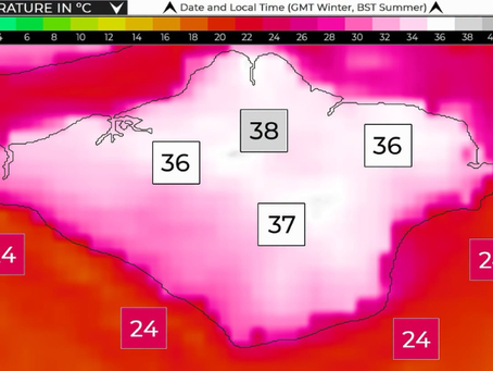 Isle Of Wight Could See Hottest Day On Record As Temperatures Forecast To Hit 38C