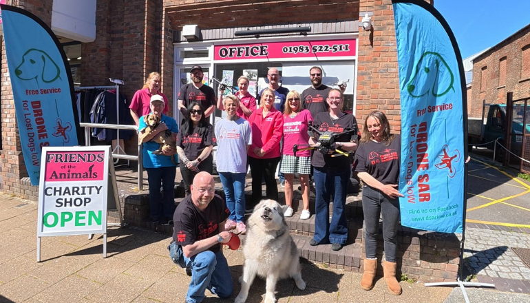 Life-Saving Drone Donated To Help Find Lost Dogs On The Isle Of Wight