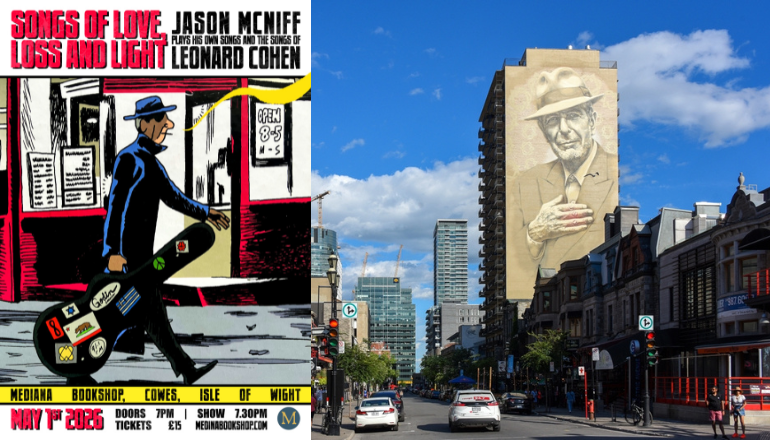 Jason McNiff Returns To Isle Of Wight With Leonard Cohen-Inspired Show