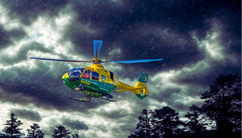 Air Ambulance Lands In Ryde Following Serious Medical Emergency