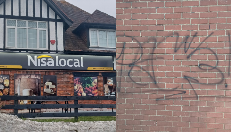 Shop Owner Hits Out At Graffiti ‘Nuisance’ As Concerns Grow In Nettlestone And Seaview