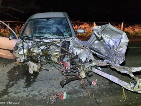 Car Race Leads To Serious Collision In Battle