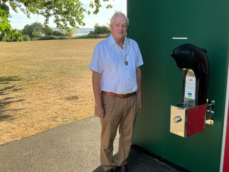 New Public Water Fountain Installed At Lake Cliff Gardens