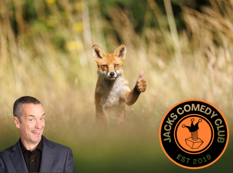 Basil Brush Gives Isle Of Wight Comedy Club A Foxy Thumbs-Up