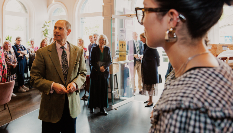 Duke Of Edinburgh Visits Ventnor To Celebrate Arts And Heritage