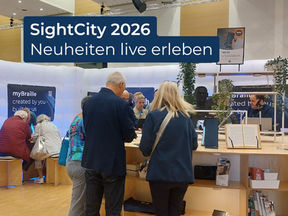 Help Tech Messestand auf der SightCity