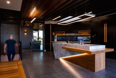 Architecture photography of a beautiful kitchen